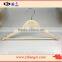 White Thin Flat Wooden Hanger Garment Hanger Supplier's Choice