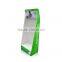 Supermarket promotional metal hook cardboard display stand