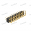 Dnenlink 2.54mm H3.0 Machined Pin Dual Row Right Angle pin header