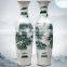 China landscape painting ceramic large floor vase for decoration