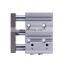 Threaded Interface Air Pressure Differential Guide Rod Pneumatic Dual-guide Cylinder Guide Rod Suitable for 0.1-0.9MPa