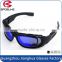 Premium bifocal specialized sport sunglasses high impact sporty eyeglasses black frame color lens for military police motorcycle