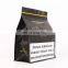 Eco Friendly Customized Print 100g Packaging Bag recyclable chip Stand Up Pouch Kraft Paper tea Coffee bags