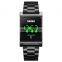 Luxury Skmei Brand Wrist Watch Fashion Stainless Steel Digital Touch Screen LED Watch for Men