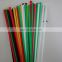 6mm 10mm Solid Fiberglass Pole Rod, FRP GRP Rectangular Tube Pipe Price, Fiber Glass Reinforced Plastic Stick Strip Profile