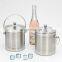 Best Selling Stainless Steel Branded Beer Gold Party Customizable Wholesale Custom Lit Ice Buckets
