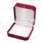 Hot custom color logo pu leather jewelry LED Light pendant box