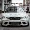 Upgrade M3C style body kit for BMW 3 series F30 2012-2018 PP material front bumper assembly with grille