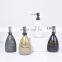 High quality glass soap dispenser bathroom accessories set luxury bathroom accessories