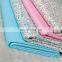 Cotton printed fabric Blue and pink little broken dot AB pillowcase DIY cotton twill fabric