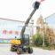 Wholesale price micro wheel big digger 7.5 ton mini excavator for sale