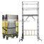 Factory price CE Certification mobile telescopic scaffolding tower aluminium mobile scaffold tower construction for sale