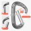 JRSGS Camping Carabiner Hammock hook Aluminium Snap Hook 12kN Climbing Carabiner Customized Logo S7803