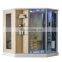 steam room shower cabin sauna wood steam bath