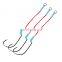 JOHNCOO New Arrival Hook High Carbon Steel Crank Red Assist Hook Soft Bait Fishing Hook