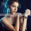 SHENGKE Elegant Lady Wristwatch Starry Sky Dial Stainless Steel Milanese Mesh Band Quartz Movement K0103L