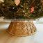 Hot Sale Classic Wicker Rattan Christmas Tree Skirts From Rattan New Design High QUality Vietnam Supplier