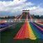 Amusement Park Rides Outdoor Giant Plastic Adult Slide Rainbow Slide