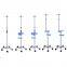Мобильный инфузионный стой с четырьмя крюками. Инфузионный столб, инфузионный стой