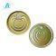 83mm 307# Easy Open Tin Can Lid Tinplate Lid Easy Open Ends TFS EOE for Food Cans