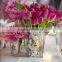 Copper Crackle Mercury Glass Vases/ Gold Mercury Glass Candle Holder/