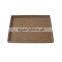 pu leather cover wooden jewelry display chain display tray G-01