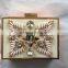 Fashion Ladies Pretty Acrylic Diamond Embellished Acrylic Designer Bag