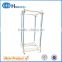 Industrial galvanized storage stacking rack