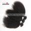 No chemical , 100% remy hair malaysian kinky straight hair weave,drop shipping