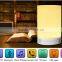 Smart multicolor led lamp TF card Bluetooth speaker with APP control