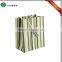 Fancy design custom paper bag for gloves with luxury logo printed