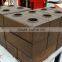 FL2-10 automatic Thailand compressed earth clay soil cement interlock interlocking brick block making manufacturing machine