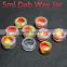 China non stick plastic jar for dab wax silicone stick container clear silicon oil jars concentrate containers