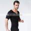 Mid-Thigh Breathable men bodysuit shaping slimming legging