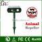GH-191A Waterproof Solar Powered Wild Animal Repeller Ultrasonic Dog Deterrent