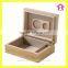 2015 High Quality classic wood cigar humidor with bamboo cover made in China