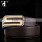 wholesale pu jean men belt leather blank with holes