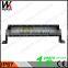 WEIKEN 4D diy led light bar 72W double row 4D lens led lightbar, aluminum housing led light bar