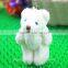 Mini cute teddy bear keychain plush toy for sale