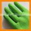 Eco Friendly Bamboo Garden Gloves With Protective Grip Coating Foam Latex Gloves