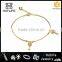 Top Sale Fashion Gold Key Bracelet Fancy Anklet Direct Sale