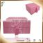 Popwide Wholesales Customized High Quality Pink Paper Jewelry Packing Box, box
