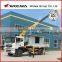 four section telescopic boom 6 ton lorry crane cargo truck with crane GNSQ-63