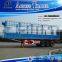 3 Axles Poultry Transport Semi Trailer / Truck Trailer With Stake or Fence