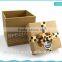 classic brown Kraft paper carton