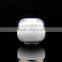 high quality opal white jar with white cap