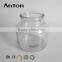 Big capacity 680ml 23oz glass storage jars with cork top or wooden lids