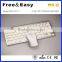 High puality new mini aluminum bluetooth Spain keyboard and mouse combo