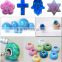 China Cabochon Cut Wholesale Price Synthetic Stone Opal Hamsa Pendant Necklace                        
                                                Quality Choice