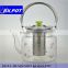 Morden big heat resistant glass kettle made in china